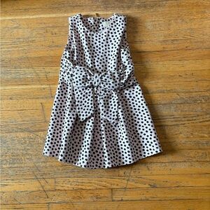 Toddler Kate Spade polka dot sheath dress with bow